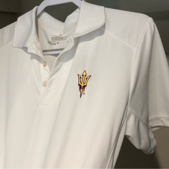 ASU Nike Golf Polo Shirt Sun Devils - Picture 8 of 10